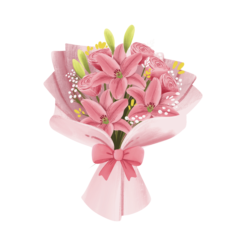 Monthsary Bouquet of Flowers